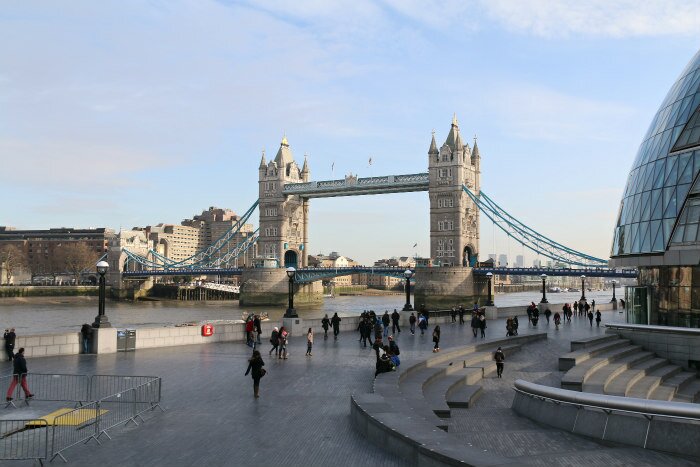 London Tower Bridge view